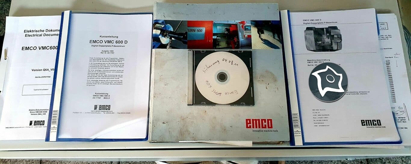 Вертикально-фрезерный станок с ЧПУ EMCO VMC 600-ID16083