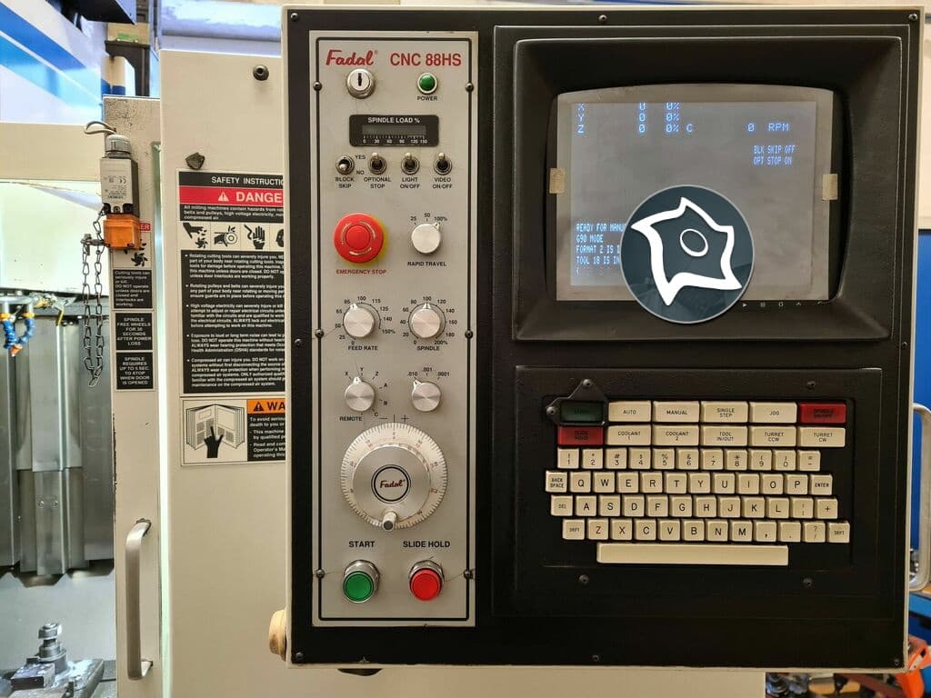 Вертикально-фрезерный станок с ЧПУ FADAL VMC 2216-ID14479