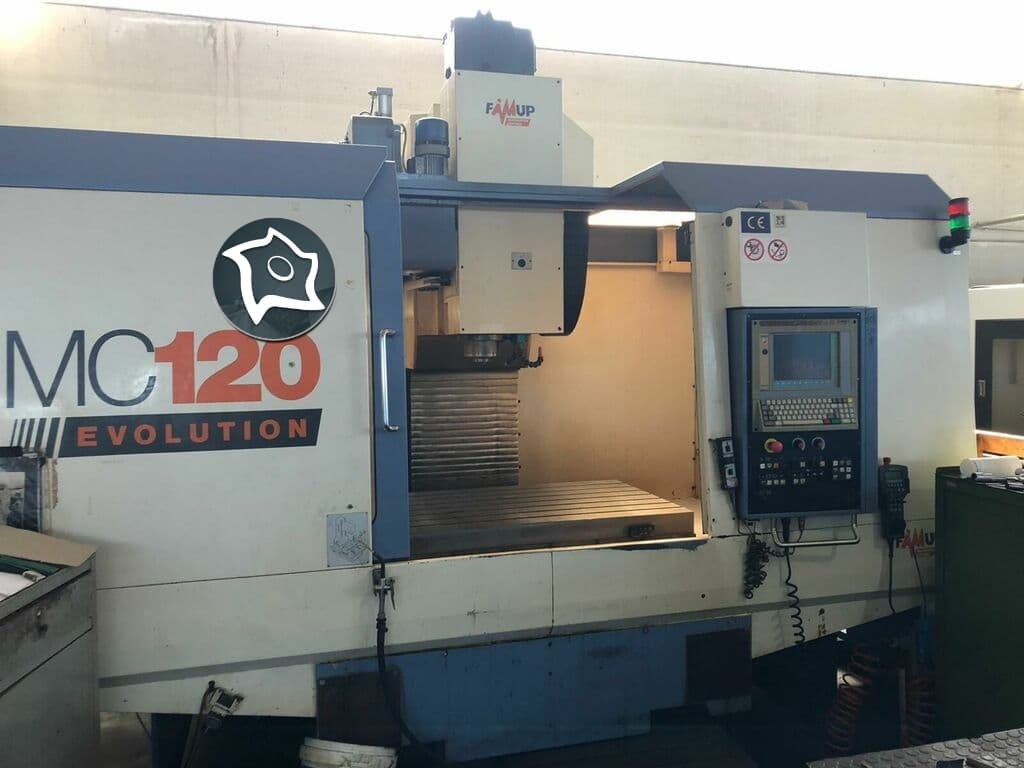 Вертикально-фрезерный станок с ЧПУ FAMUP 120E EVOLUTION-ID12874