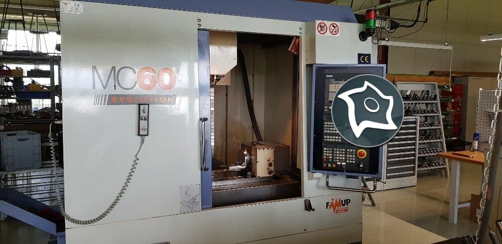 Вертикально-фрезерный станок с ЧПУ FAMUP MC 60 E-ID15400
