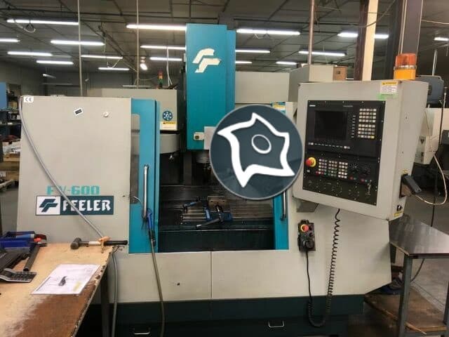 Вертикально-фрезерный станок с ЧПУ FEELER FV 600-ID15606