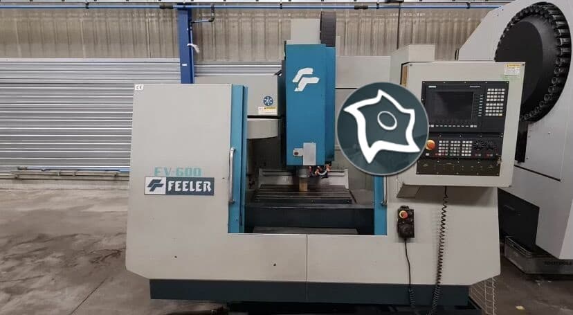 Вертикально-фрезерный станок с ЧПУ FEELER FV 600-ID15606