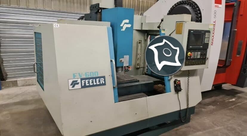 Вертикально-фрезерный станок с ЧПУ FEELER FV 600-ID15606