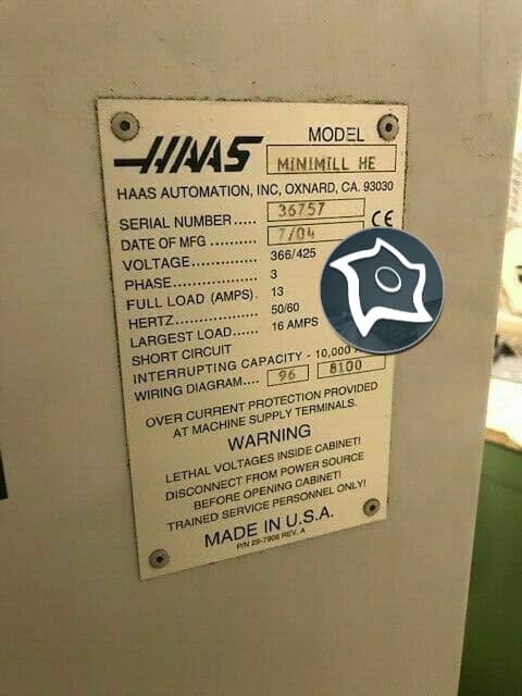 Вертикально-фрезерный станок с ЧПУ HAAS MINIMILL HE -ID15632