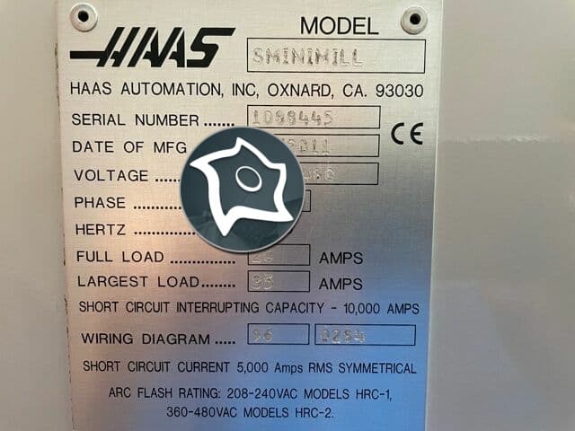 Вертикально-фрезерный станок с ЧПУ HAAS Super Mini mill-ID15024