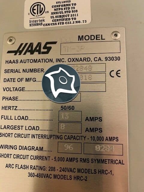 Вертикально-фрезерный станок с ЧПУ HAAS TM 3P-ID14562