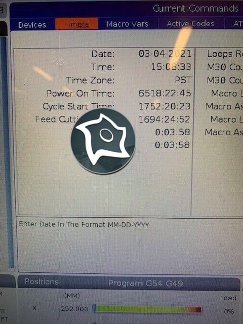 Вертикально-фрезерный станок с ЧПУ HAAS TM 3P-ID14562