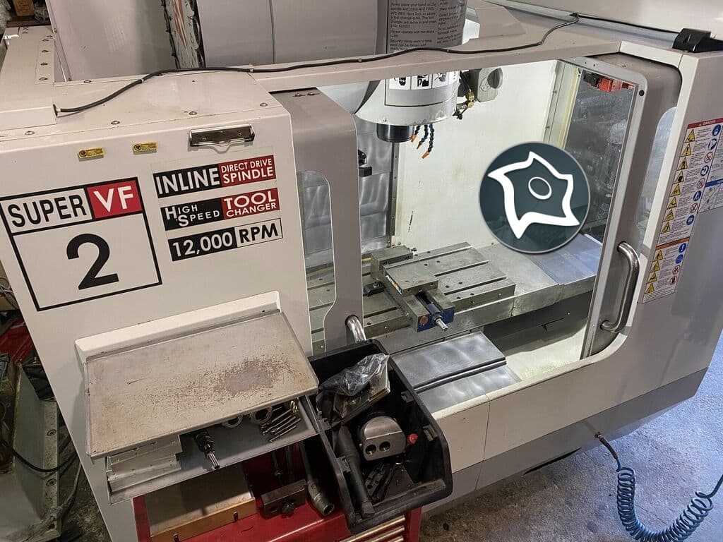 Вертикально-фрезерный станок с ЧПУ HAAS VF 2-ID15808