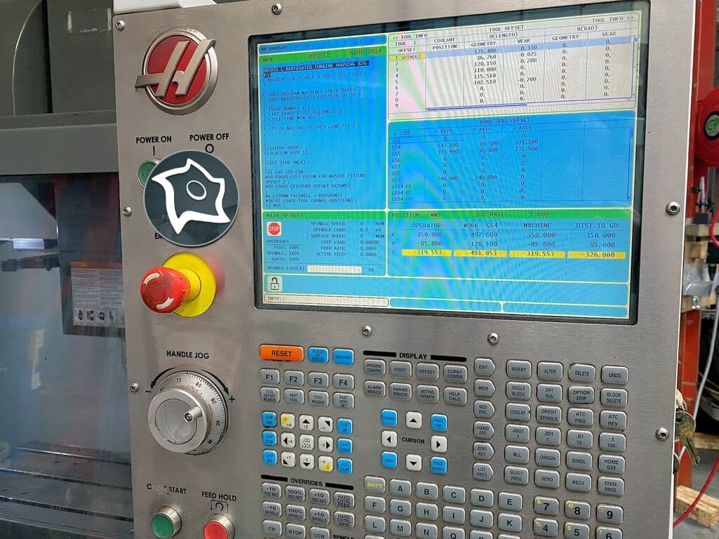 Вертикально-фрезерный станок с ЧПУ HAAS VF 2 SS-ID16214