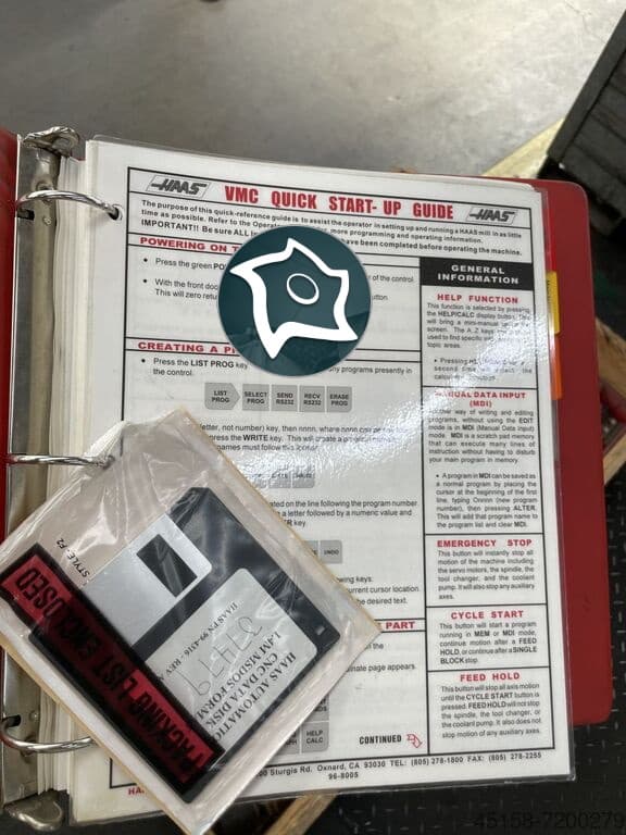 Вертикально-фрезерный станок с ЧПУ HAAS VF-3 DHE-ID16715