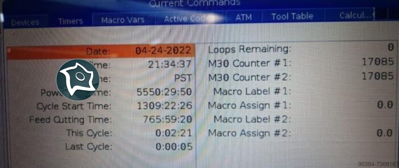 Вертикально-фрезерный станок с ЧПУ HAAS VF-3-ID16676