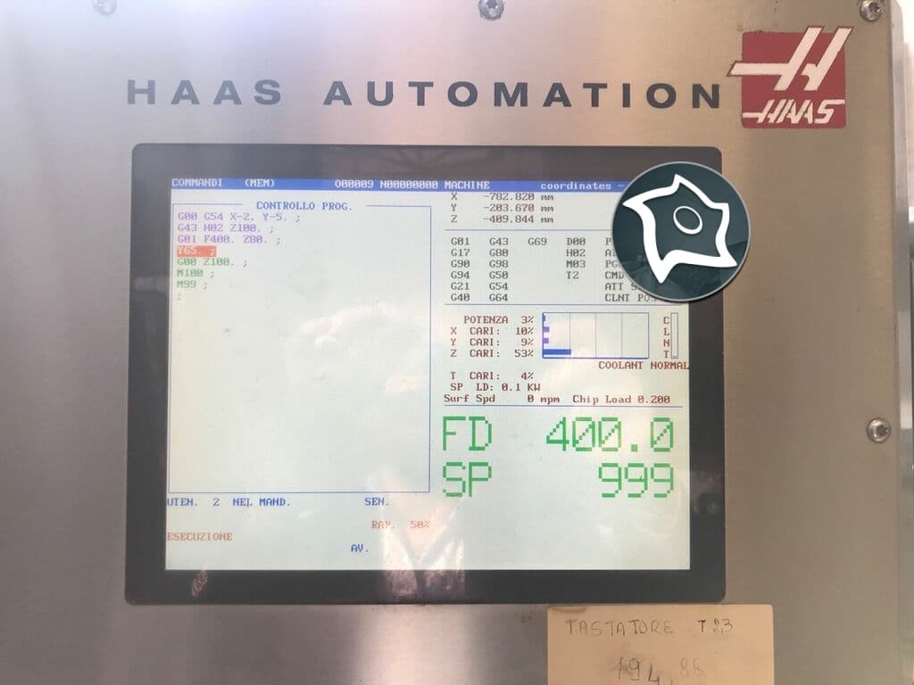 Вертикально-фрезерный станок с ЧПУ HAAS VF 3 SS-ID15551