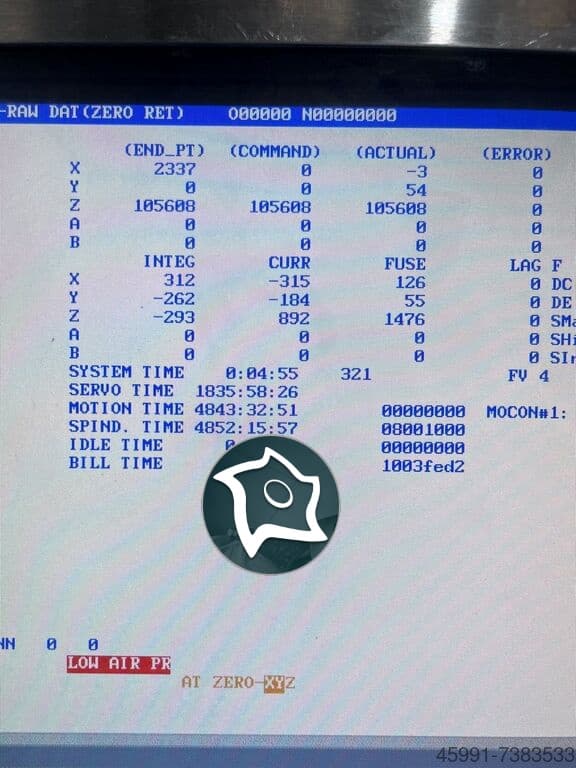 Вертикально-фрезерный станок с ЧПУ HAAS VF-4-ID16769