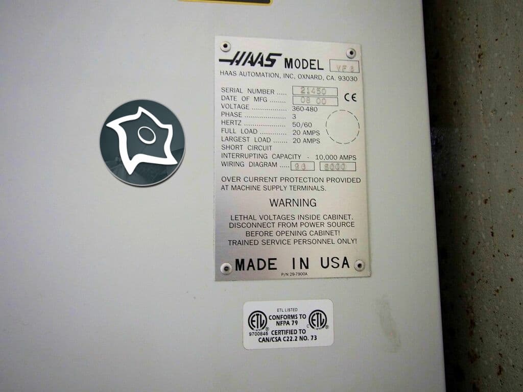Вертикально-фрезерный станок с ЧПУ HAAS VF-6-ID14683