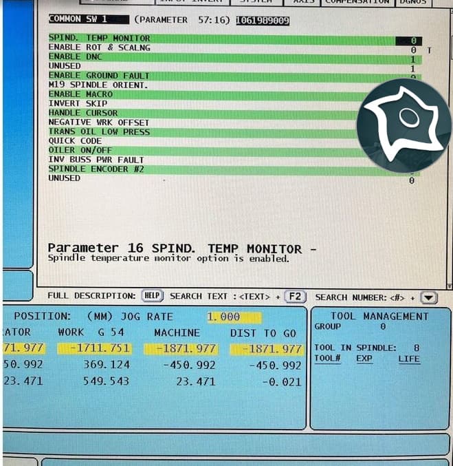 Вертикально-фрезерный станок с ЧПУ HAAS VF-9-ID16716