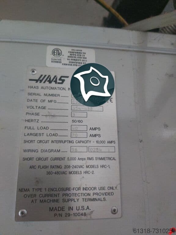 Вертикально-фрезерный станок с ЧПУ HAAS VM-3-ID16735