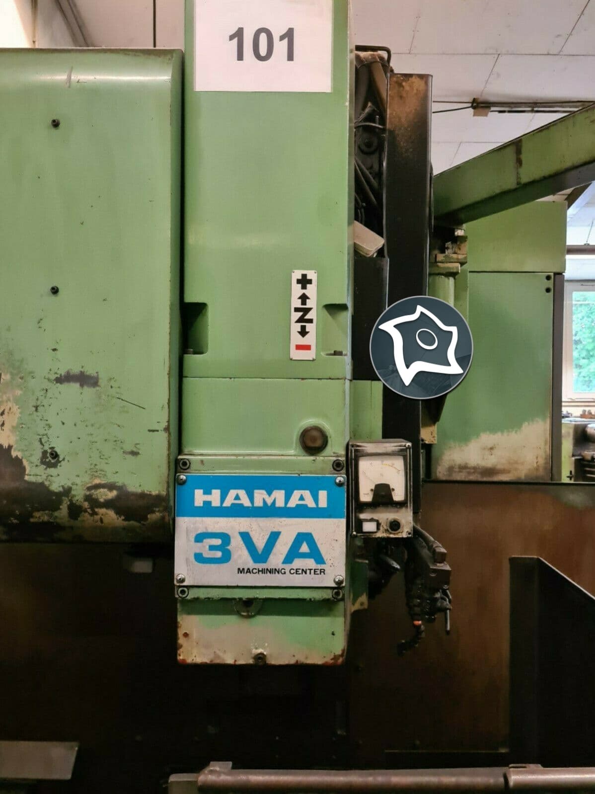 Вертикально-фрезерный станок с ЧПУ Hamai 3VA-ID13225