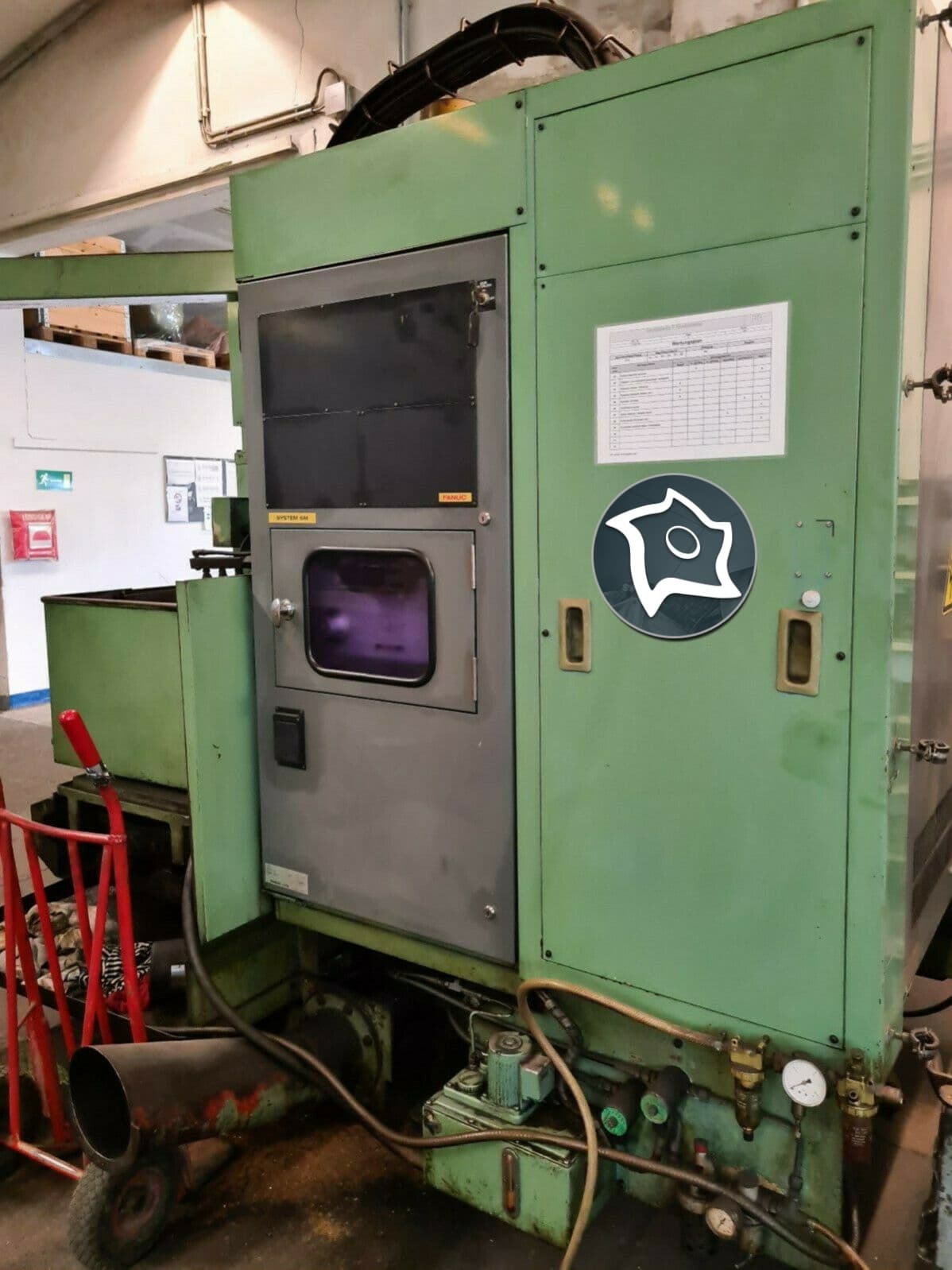 Вертикально-фрезерный станок с ЧПУ Hamai 3VA-ID13225