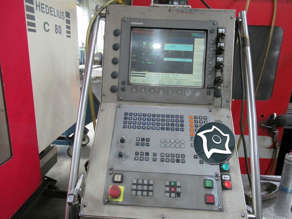 Вертикально-фрезерный станок с ЧПУ Hedelius C 80-ID15145