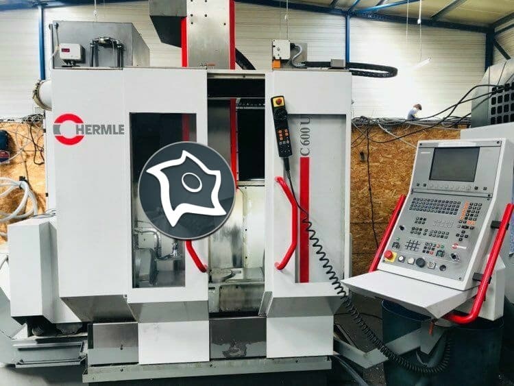 Вертикально-фрезерный станок с ЧПУ HERMLE C 600 U-ID15097