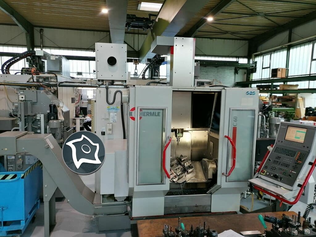 Вертикально-фрезерный станок с ЧПУ HERMLE C 600 U-ID15589