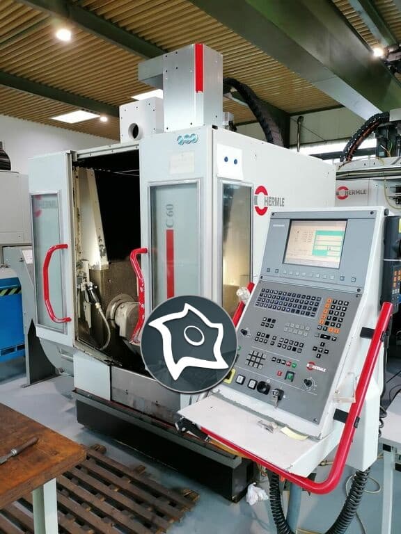 Вертикально-фрезерный станок с ЧПУ HERMLE C 600 U-ID15589