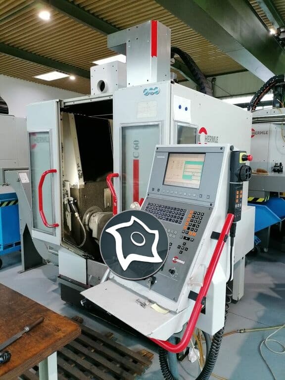 Вертикально-фрезерный станок с ЧПУ HERMLE C 600 U-ID15589