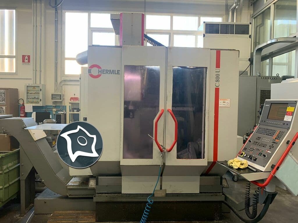 Вертикально-фрезерный станок с ЧПУ HERMLE C 800 U-ID15089
