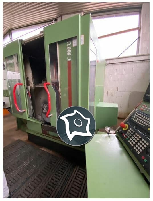 Вертикально-фрезерный станок с ЧПУ HERMLE C 800 U-ID15941