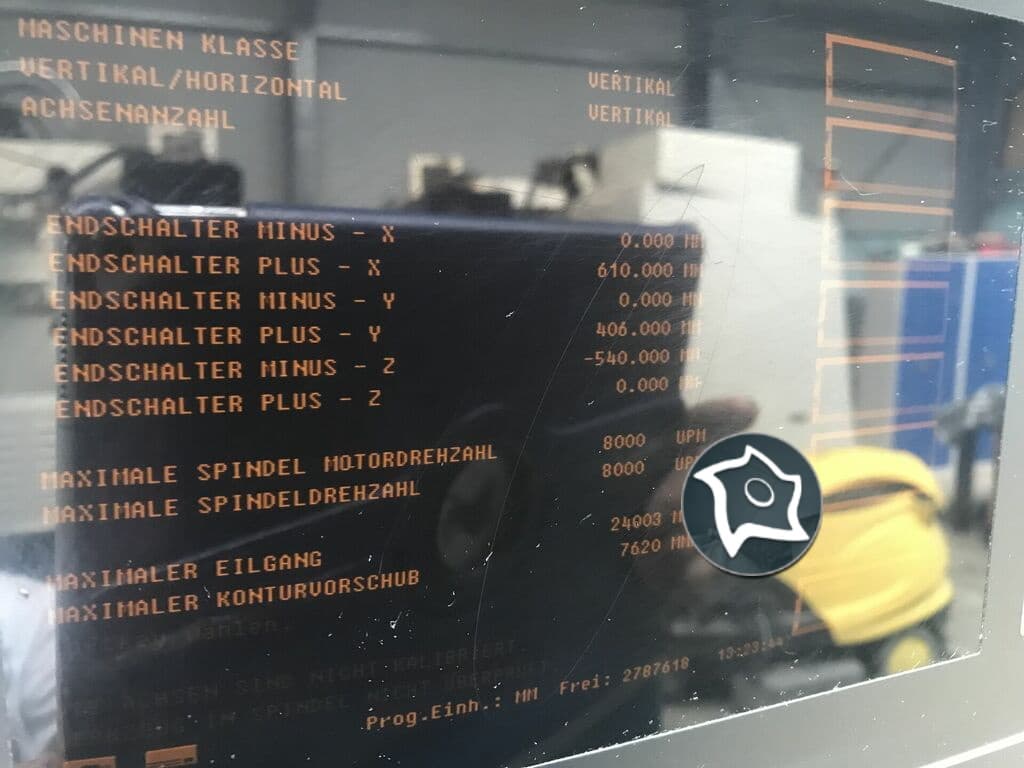 Вертикально-фрезерный станок с ЧПУ Hurco BMC 24/16 SSM-ID15608