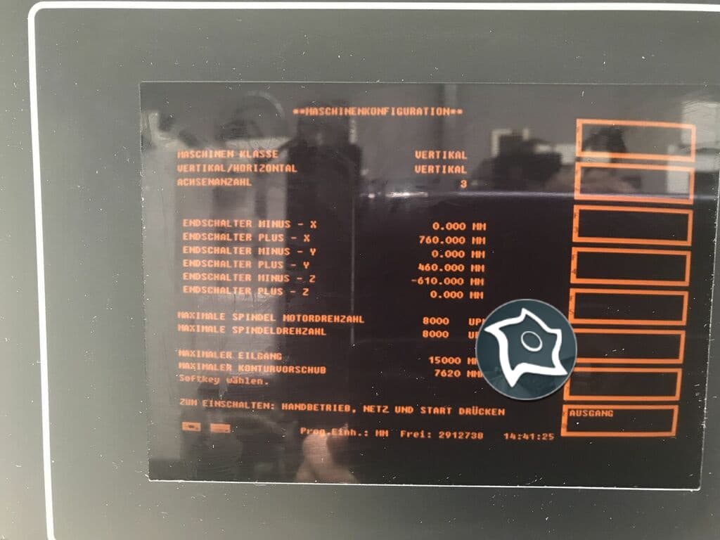 Вертикально-фрезерный станок с ЧПУ Hurco BMC 30 SSM-ID15604