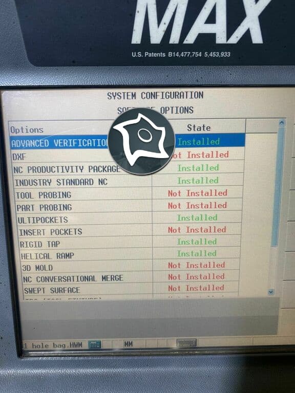 Вертикально-фрезерный станок с ЧПУ HURCO VM 2-ID15648