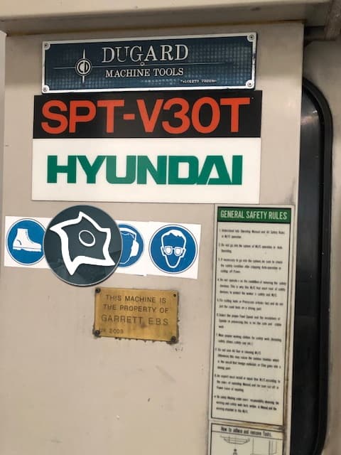 Вертикально-фрезерный станок с ЧПУ Hyundai SPT 30 T-ID15121