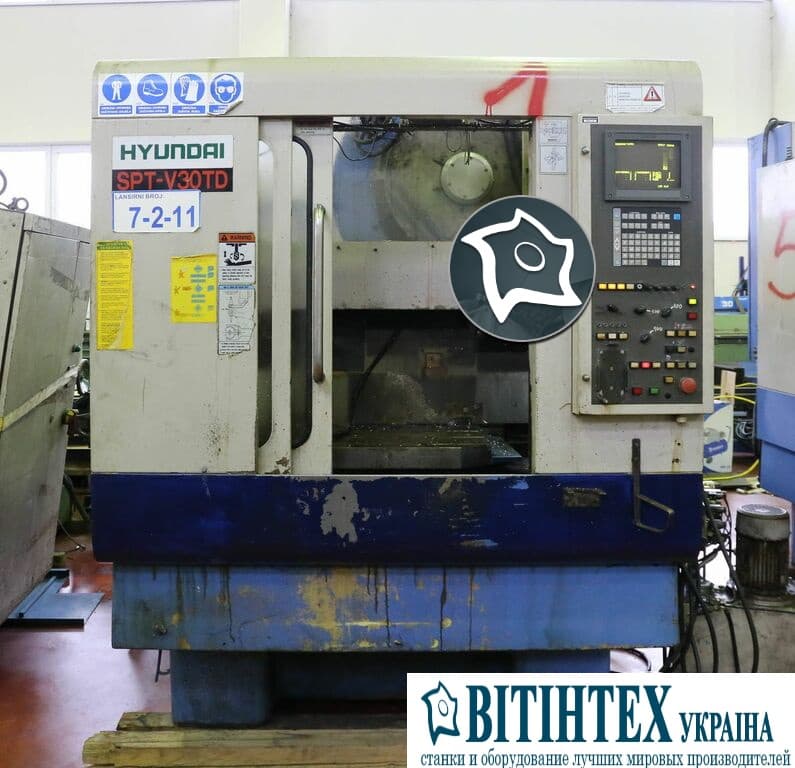 Вертикально-фрезерный станок с ЧПУ Hyundai SPT-V30TD-ID15059