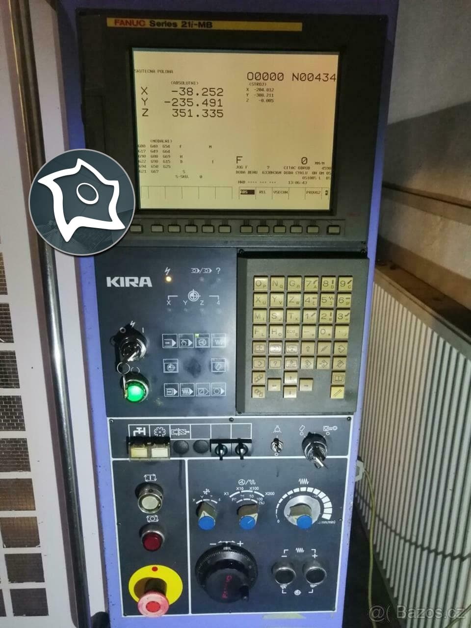 Вертикально-фрезерный станок с ЧПУ KIRA VTC 40a-ID16545