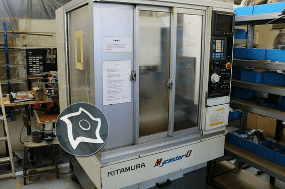 Вертикально-фрезерный станок с ЧПУ Kitamura My Center 0-ID15365