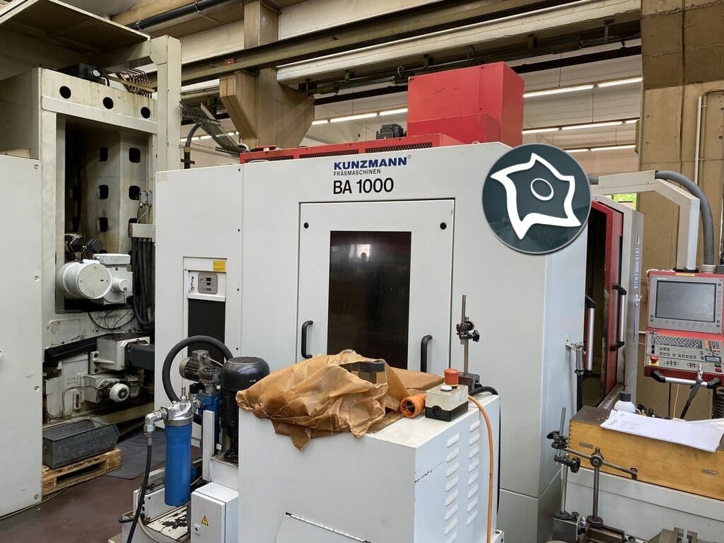 Вертикально-фрезерный станок с ЧПУ Kunzmann BA 1000-ID15225