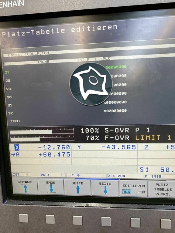 Вертикально-фрезерный станок с ЧПУ Kunzmann BA 1000-ID15225