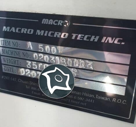Вертикально-фрезерный станок с ЧПУ Macro Micro Tech Compac 500-ID16551