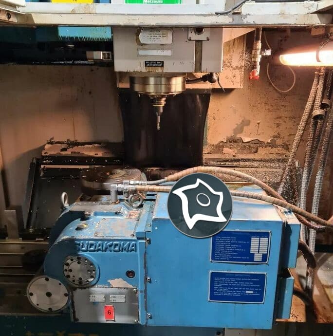 Вертикально-фрезерный станок с ЧПУ MATSUURA MC-800 VF-ID15066