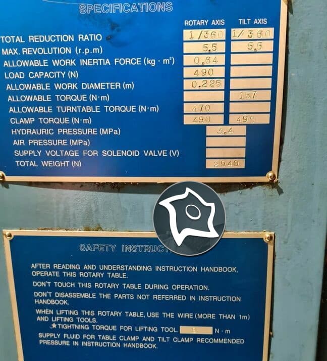 Вертикально-фрезерный станок с ЧПУ MATSUURA MC-800 VF-ID15066