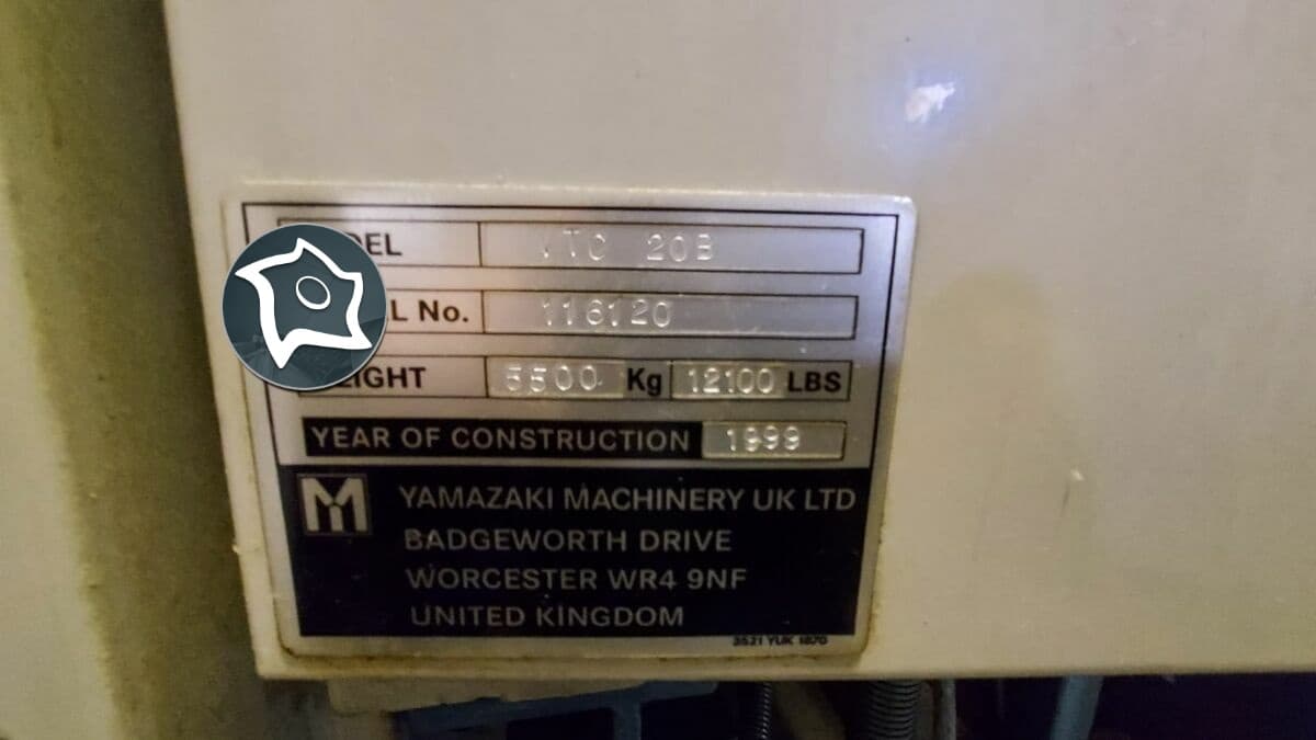 Вертикально-фрезерный станок с ЧПУ MAZAK VTC 20 B-ID14149