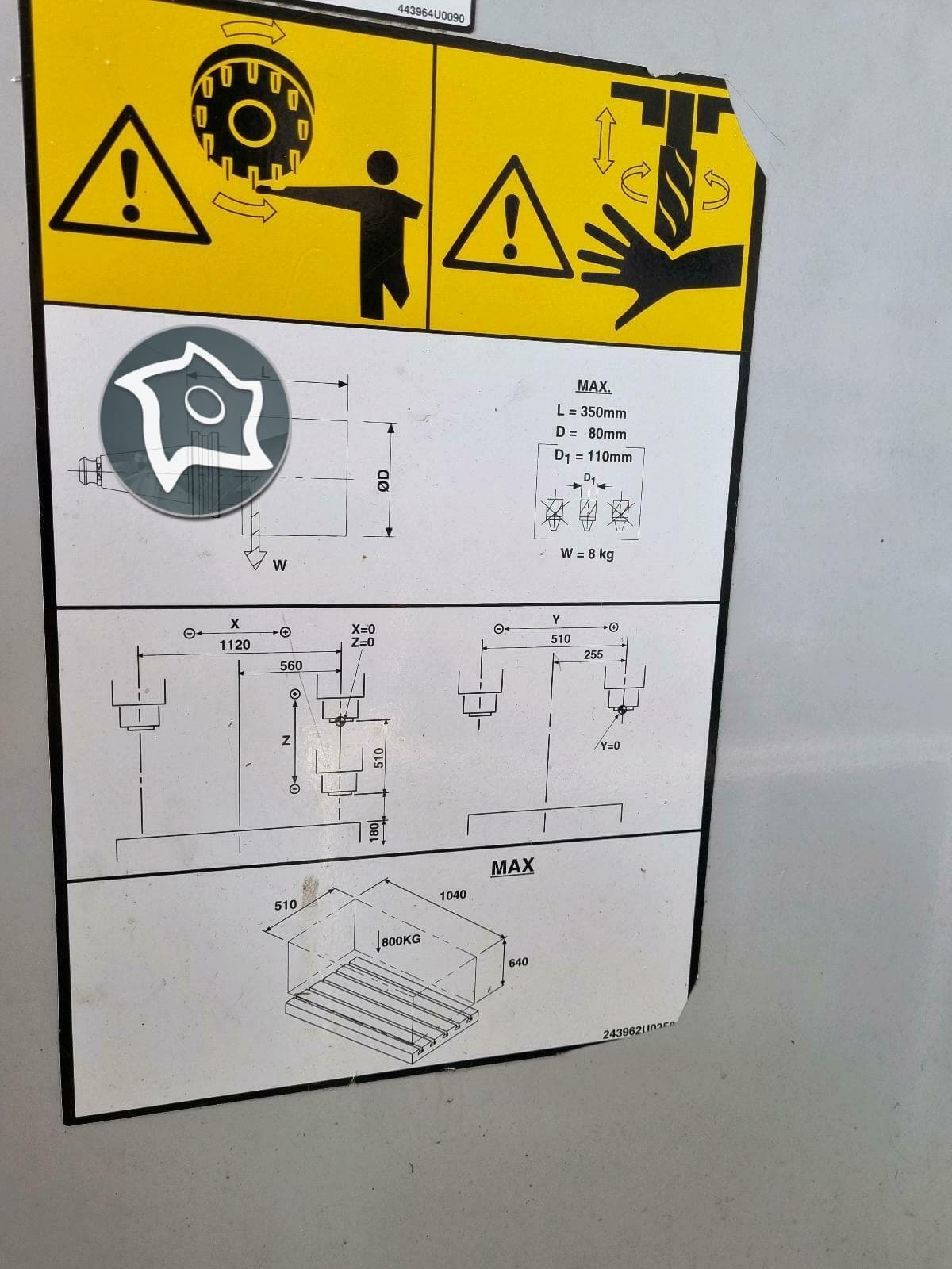 Вертикально-фрезерный станок с ЧПУ Mazak VTC 20 B-ID15949