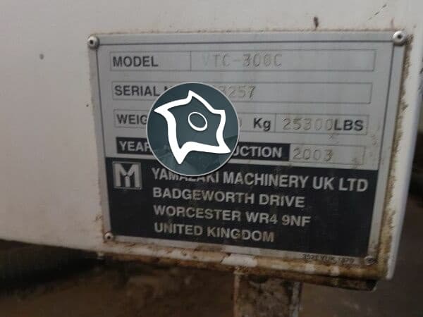 Вертикально-фрезерный станок с ЧПУ Mazak VTC 300 C-ID15746