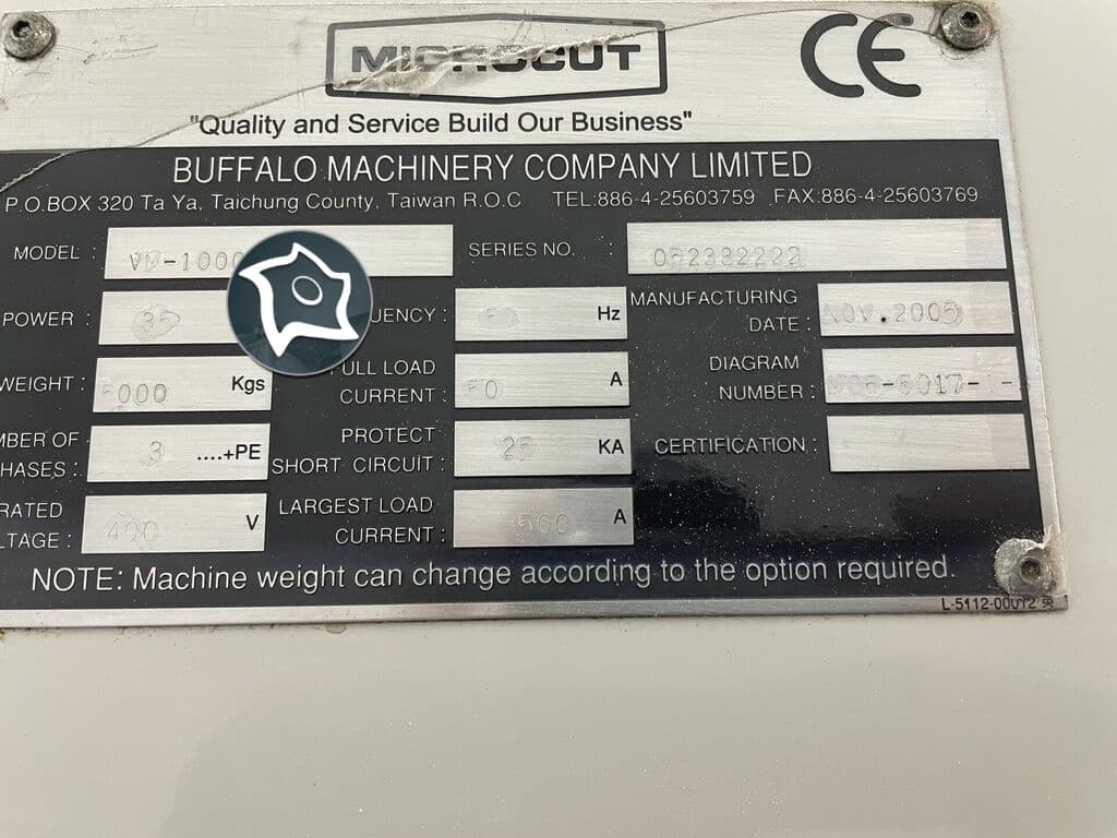 Вертикально-фрезерный станок с ЧПУ Microcut Challenger VM-1000-ID16581