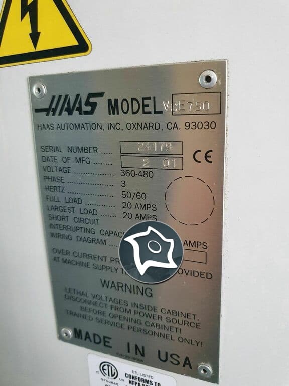 Вертикально-фрезерный станок с ЧПУ Mikron Haas VCE 750-ID13536