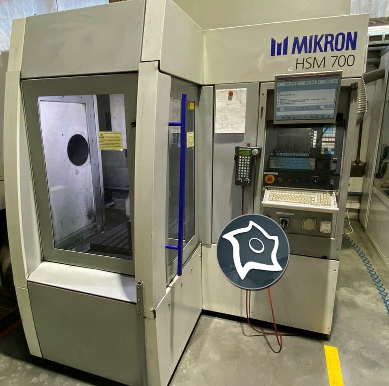 Вертикально-фрезерный станок с ЧПУ Mikron HSM 700 GRAPHITE-ID14528