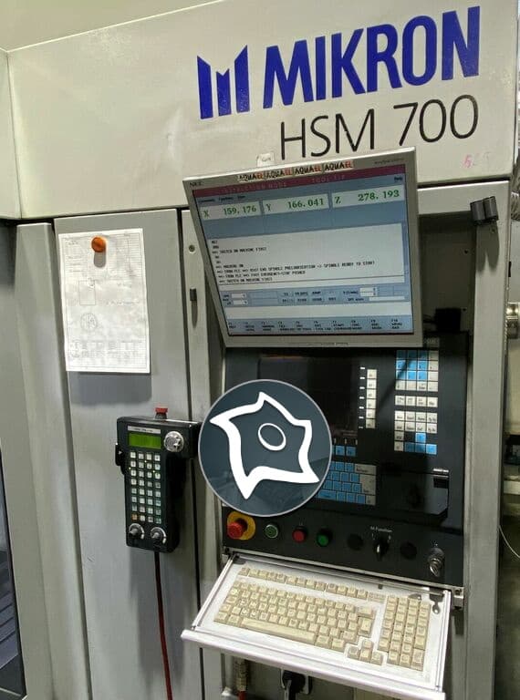 Вертикально-фрезерный станок с ЧПУ Mikron HSM 700 GRAPHITE-ID14528