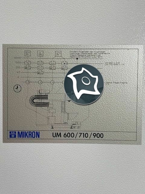 Вертикально-фрезерный станок с ЧПУ Mikron UM 710/900-ID15735