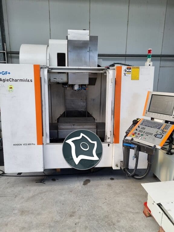 Вертикально-фрезерный станок с ЧПУ Mikron VCE 600 Pro-ID15709